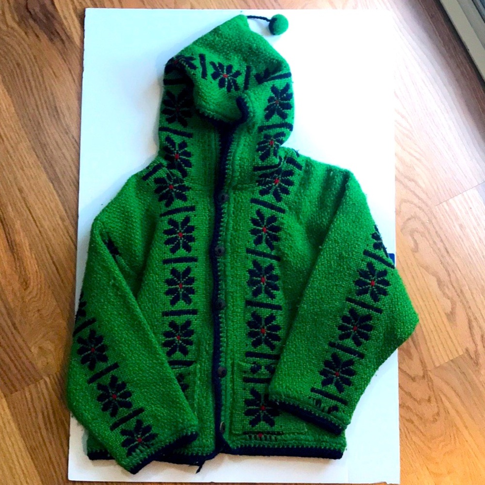 Vintage Nantu Famia Creations Wool Sweater - Kids